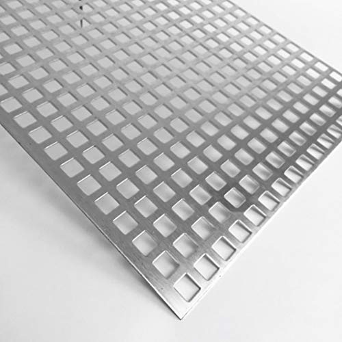 Lochblech Alu QG10-15 Aluminium 2mm Zuschnitt individuell auf Maß NEU günstig (1000 mm x 300 mm) von Bestell_dein_blech