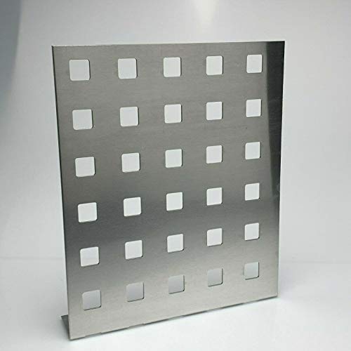 Lochblech Aluminium Al99,5 Lochblech QG20-50 Stärke 2,0mm Individueller Zuschnitt nach Maß (500 mm x 550 mm) von Bestell_dein_blech