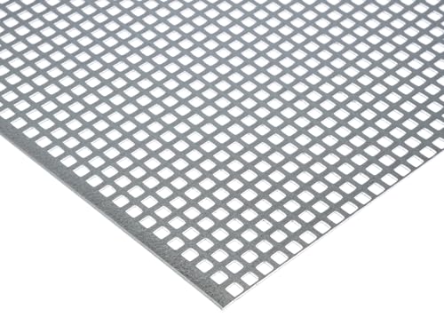 Lochblech Stahl Verzinkt QG 5-8 1,5 mm stark Individueller Zuschnitt nach Maß (1000 mm x 400 mm) von Bestell_dein_blech