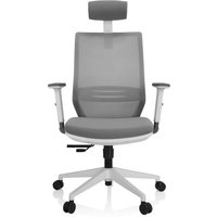 hjh OFFICE Bürostuhl / Drehstuhl PROFONDO PRO W Netzstoff / Stoff, grau von hjh OFFICE