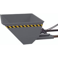 Eichinger® Ladeschaufel mit hydraulischer Kippvorrichtung, 1600 kg, 750 Liter anthrazitgrau von Eichinger®