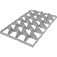 Fachwerkeinsatz für Gläserkiste, 4x6 unten von ALPHA Paletten