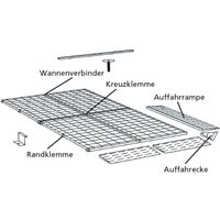 LaCont Wannenverbinder VB 047 für Sicherheitsbodenelement BS, verzinkt von LaCont