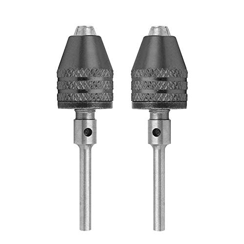 Bestgle 2 Stück 3 mm Schaft Mini Schnellspannbohrfutter Schnellwechseladapter Bohrer Konverter Bestgle 2 Stück 3 mm Schaft Mini Schnellspannbohrfutter Schnellwechseladapter Bohrer Konverter von Bestgle