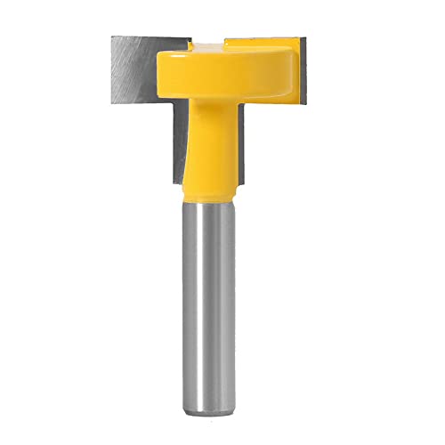 Bestgle T Nutfräser, T-Nutfräser mit 8 mm Schaft mit 8 mm Klinge Bohrer Holzbearbeitung Werkzeuge Hartmetallfräser Bestgle T Nutfräser, T-Nutfräser mit 8 mm Schaft mit 8 mm Klinge Bohrer Holzbearbeitung Werkzeuge Hartmetallfräser von Bestgle