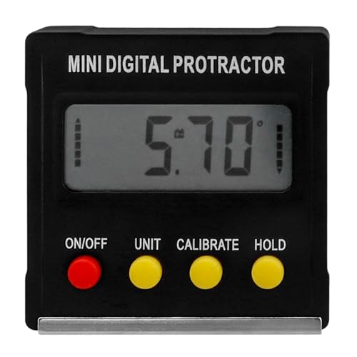 Bestgle digitaler lcd winkelmesser neigungsmesser inklinometer wasserdicht bevel box winkelmessgerät wasserwaage fasenlehre magnetfuss 0-360° für schreinerei baugewerbe automobilbau schwarz Bestgle digitaler lcd winkelmesser neigungsmesser inklinometer wasserdicht bevel box winkelmessgerät wasserwaage fasenlehre magnetfuss 0-360° für schreinerei baugewerbe automobilbau schwarz von Bestgle