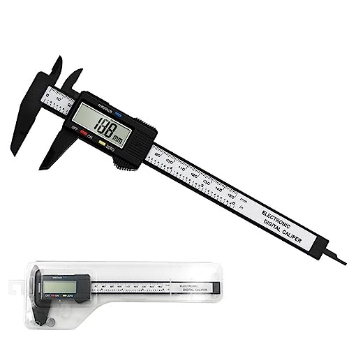 Bestgle messschieber digitale schieblehre150mm hochpräzise schieblehre elektronischer messschieber zero funktion großer lcd display leicht und tragbar caliper für außen/innen/tiefen/schrittmessung Bestgle messschieber digitale schieblehre150mm hochpräzise schieblehre elektronischer messschieber zero funktion großer lcd display leicht und tragbar caliper für außen/innen/tiefen/schrittmessung von Bestgle