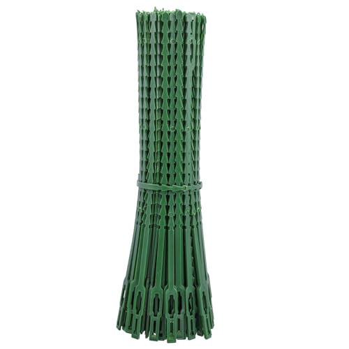 Bestgle pflanzenbinder verstellbar 150 stück pflanze kabelbinder wiederverwendbar kunststoff gartenbinder pflanzenunterstützung für topfpflanzen gartenbaum sträucher binden grün 230mm von Bestgle
