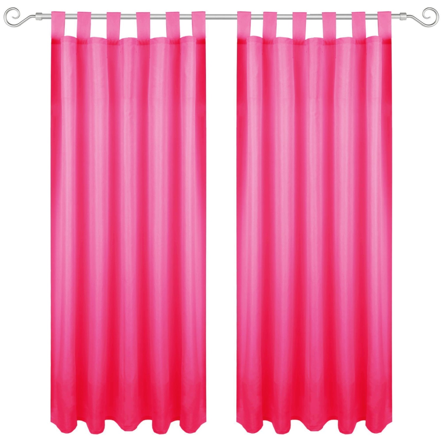 Bestgoodies Dekoschal Ellen Schlaufen Blickdicht 2er Pack 140 cm x 145 cm Pink Bestgoodies Dekoschal Ellen Schlaufen Blickdicht 2er Pack 140 cm x 145 cm Pink von Bestgoodies