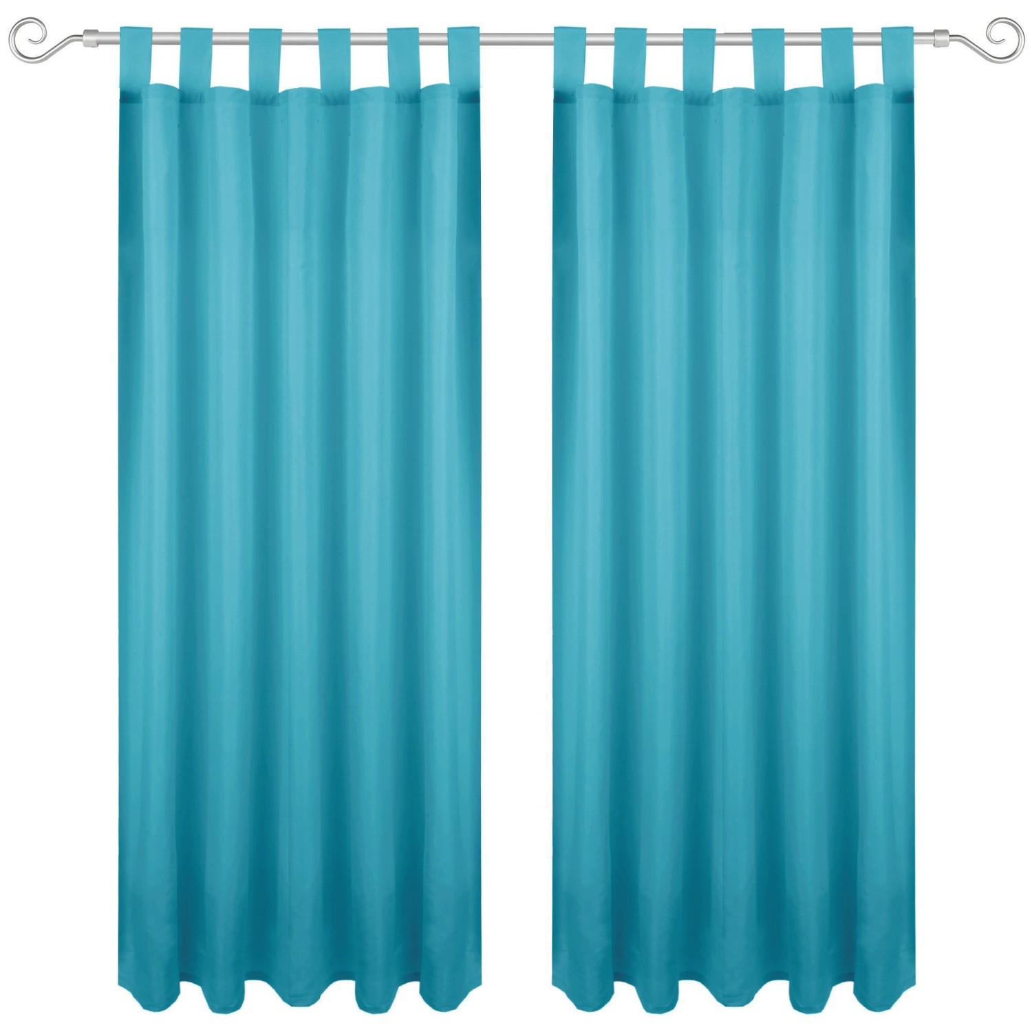 Bestgoodies Dekoschal Ellen Schlaufen Blickdicht 2er Pack 140 cm x 145 cm Türkis Bestgoodies Dekoschal Ellen Schlaufen Blickdicht 2er Pack 140 cm x 145 cm Türkis von Bestgoodies