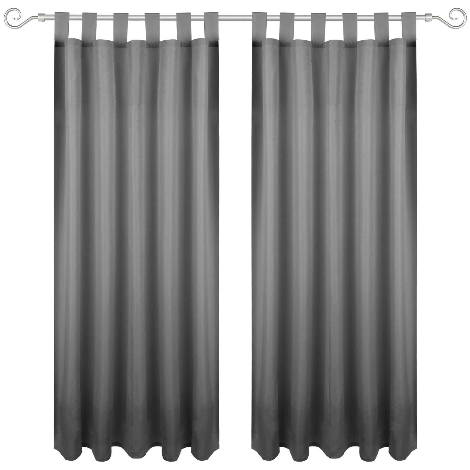Bestgoodies Dekoschal Ellen Schlaufen Blickdicht 2er Pack 140 cm x 245 cm Anthrazit Bestgoodies Dekoschal Ellen Schlaufen Blickdicht 2er Pack 140 cm x 245 cm Anthrazit von Bestgoodies