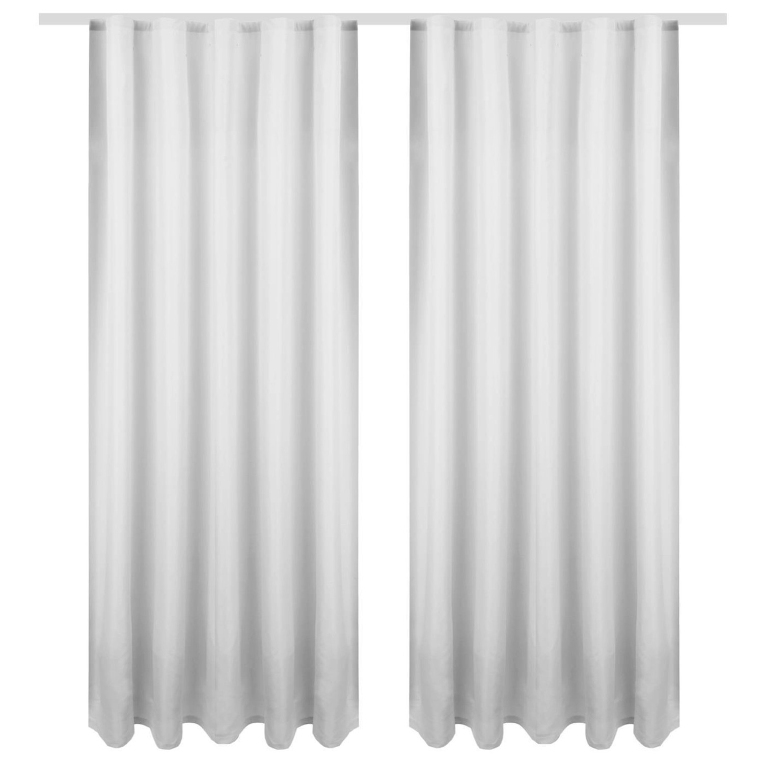 Bestgoodies Dekoschal Ellen Universalband Blickdicht 2er Pack 140 cm x 145 cm Hellgrau Bestgoodies Dekoschal Ellen Universalband Blickdicht 2er Pack 140 cm x 145 cm Hellgrau von Bestgoodies