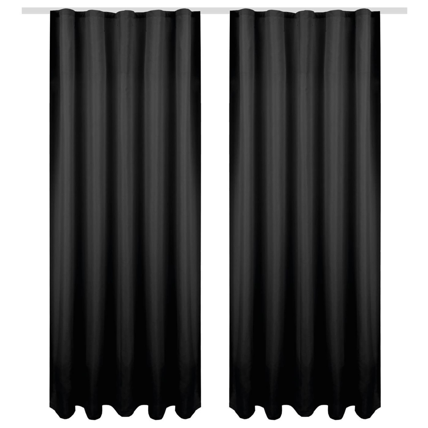 Bestgoodies Dekoschal Ellen Universalband Blickdicht 2er Pack 140 cm x 145 cm Schwarz Bestgoodies Dekoschal Ellen Universalband Blickdicht 2er Pack 140 cm x 145 cm Schwarz von Bestgoodies