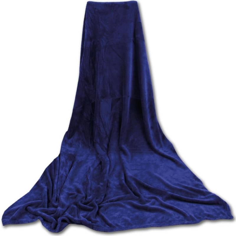 Bestgoodies Mikrofaser Decke Blau Mittelblau 150 x 200 cm von Bestgoodies
