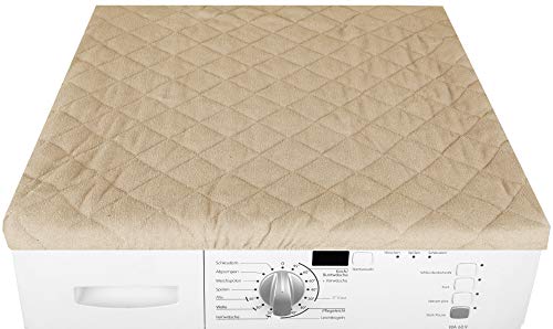 Bestgoodies Trockner und Waschmaschinenbezug 60x60cm in (Beige) von Bestgoodies