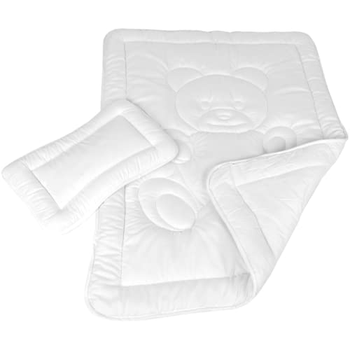Betten-Set Kinder 100x135cm / 40x60cm - Babybett Kinderbett - waschbar bei 95°C - Öko-Tex - Hausstaub Allergikergeeignet von Bestgoodies