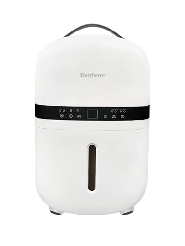 BESTHERM - Luftentfeuchter BESTHERM – Nova 5 l/Tag, abnehmbarer Tank, Aktivkohlefilter, integrierter Ionisator von Bestherm