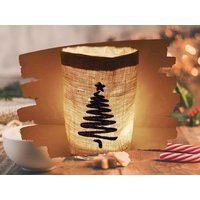 Besticktes Windlicht "Weihnachtsbaum" Freie Farbwahl Lichtbeutel Kerzenglas Deko Tischdeko Party Laterne Weihnachten Fest Advent Winter Besticktes Windlicht "Weihnachtsbaum" Freie Farbwahl Lichtbeutel Kerzenglas Deko Tischdeko Party Laterne Weihnachten Fest Advent Winter von Bestickend