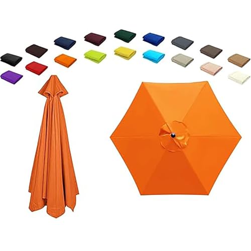 Bestiry 6,5 Fuß 7,5 Fuß 9 Fuß Terrassenschirm-Ersatzdach, 6 Rippen 8 Rippen Sonnenschirm-Ersatzdach, Ersatztuch für Tisch-Marktschirm im Freien Bestiry 6,5 Fuß 7,5 Fuß 9 Fuß Terrassenschirm-Ersatzdach, 6 Rippen 8 Rippen Sonnenschirm-Ersatzdach, Ersatztuch für Tisch-Marktschirm im Freien von Bestiry