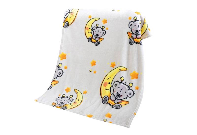 Babydecke Fleece Decke, Bestlivings, Baby Kuscheldecke 75x100 cm - vers. Motive von Bestlivings