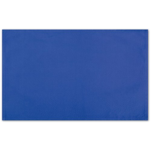Bestlivings 1 Stück Tischsets Platzset Tischuntersetzer Platzdeckchen Tischdeko Tischmatte Essensunterlage Maße 30x45 cm, Farbe: blau - Royalblau von Bestlivings
