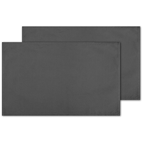 Bestlivings 2er Set Tischsets Platzset Tischuntersetzer Platzdeckchen Tischdeko Tischmatte Essensunterlage Maße 30x45 cm, Farbe: anthrazit - dunkelgrau Bestlivings 2er Set Tischsets Platzset Tischuntersetzer Platzdeckchen Tischdeko Tischmatte Essensunterlage Maße 30x45 cm, Farbe: anthrazit - dunkelgrau von Bestlivings