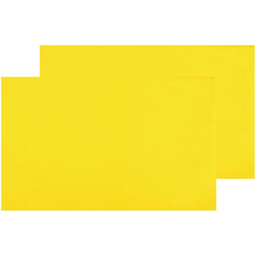Bestlivings 2er Set Tischsets Platzset Tischuntersetzer Platzdeckchen Tischdeko Tischmatte Essensunterlage Maße 30x45 cm, Farbe: gelb - Sonnengelb Bestlivings 2er Set Tischsets Platzset Tischuntersetzer Platzdeckchen Tischdeko Tischmatte Essensunterlage Maße 30x45 cm, Farbe: gelb - Sonnengelb von Bestlivings