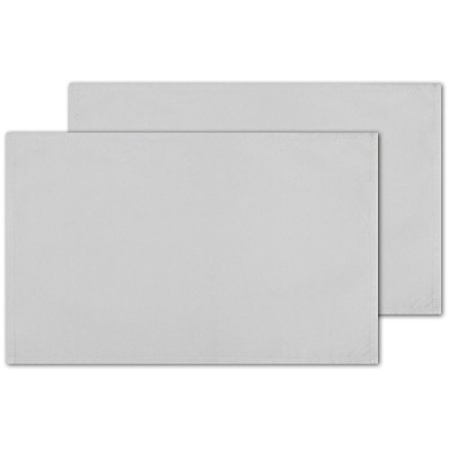 Bestlivings 2er Set Tischsets Platzset Tischuntersetzer Platzdeckchen Tischdeko Tischmatte Essensunterlage Maße 30x45 cm, Farbe: hellgrau - Silbergrau Bestlivings 2er Set Tischsets Platzset Tischuntersetzer Platzdeckchen Tischdeko Tischmatte Essensunterlage Maße 30x45 cm, Farbe: hellgrau - Silbergrau von Bestlivings