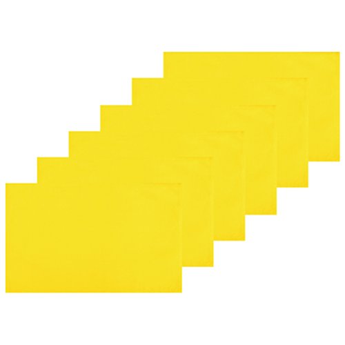 Bestlivings 6er Set Tischsets Platzset Tischuntersetzer Platzdeckchen Tischdeko Tischmatte Essensunterlage Maße 30x45 cm, Farbe: gelb - Sonnengelb Bestlivings 6er Set Tischsets Platzset Tischuntersetzer Platzdeckchen Tischdeko Tischmatte Essensunterlage Maße 30x45 cm, Farbe: gelb - Sonnengelb von Bestlivings