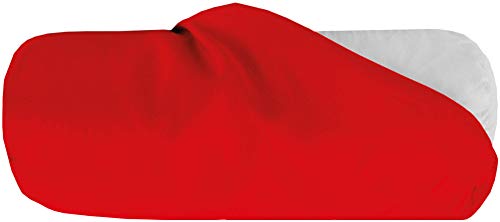 Bestlivings Bezug für Nackenrolle 10x25cm (BxL) Bezug in Rot, in vielen Farben von Bestlivings