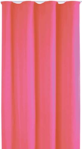 Bestlivings Blickdichte Gardine mit Kräuselband (140x245 cm/Pink), in vielen Variationen von Bestlivings