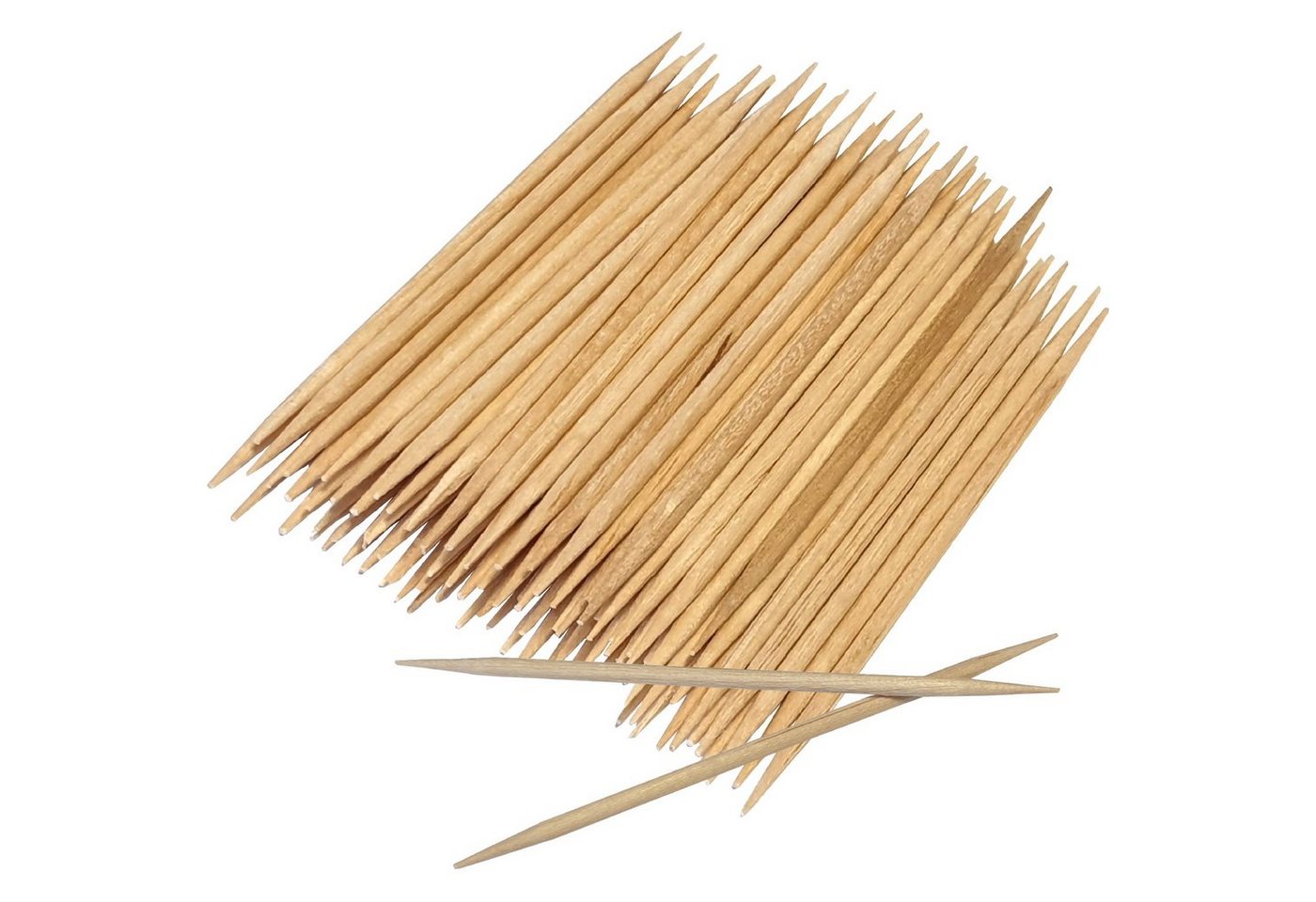 Bestlivings Einwegbesteck-Set (1500-tlg), Holz, Premium Zahnstocher (1500 Stück), Zahnhölzer aus unbehahandelten Holz für Zahnhygiene und zum Basteln - Ideal für Partys von Bestlivings