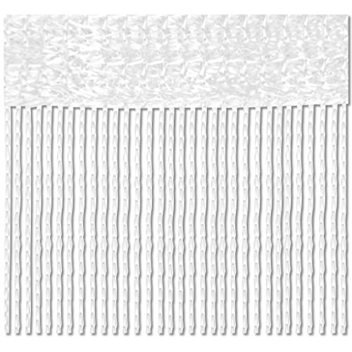 Bestlivings Fadenvorhang 140x240 Fadengardine Insektenschutz Raumteiler Auswahl: weiß - perlweiß von Bestlivings