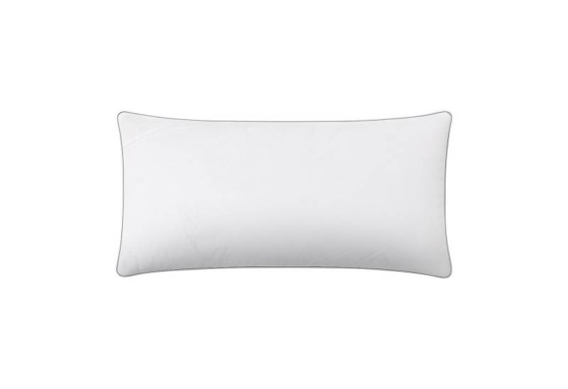 Bestlivings Federkissen 3 Kammer Kopfkissen mit Außensteg - Federfüllung 2 Größen, Füllung: Federn und Polyester Faserbällchen, Bauchschläfer, Seitenschläfer, Rückenschläfer, Made in Germany, Bezug aus Baumwolle von Bestlivings