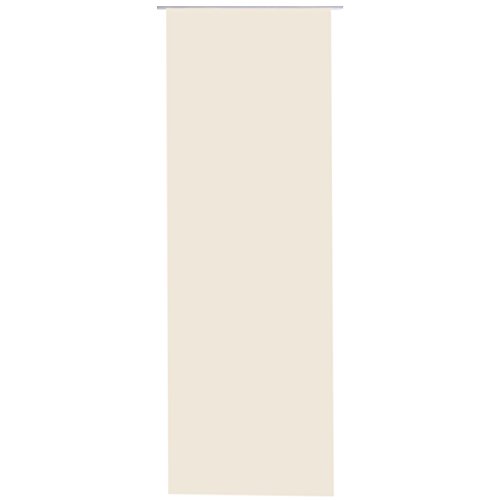 Bestlivings Flächen-Vorhang Blickdicht Schiebe-gardine Raumteiler Schiebe-Vorhang ca.60cm x 245cm, Auswahl: ohne Zubehör, beige - Creme von Bestlivings