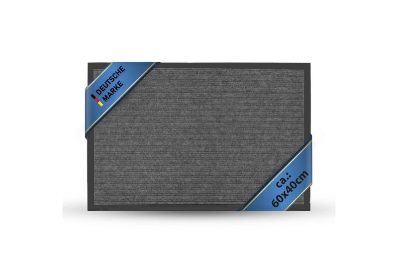 Bestlivings Fußmatte Basic Matte, Rechteckig, Höhe: 5 mm, extra flach und saugstark, rutschfest von Bestlivings