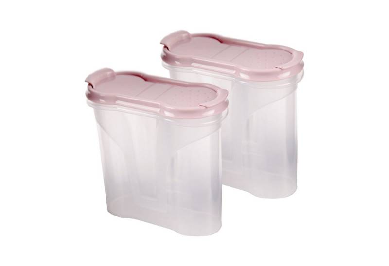 Bestlivings Gewürzbehälter Vorratsdose 300ml, Kunststoff, (2-tlg., 300 ml), Schüttdose für Gewürze, Vorratsbehälter Set - Frischhaltedosen von Bestlivings