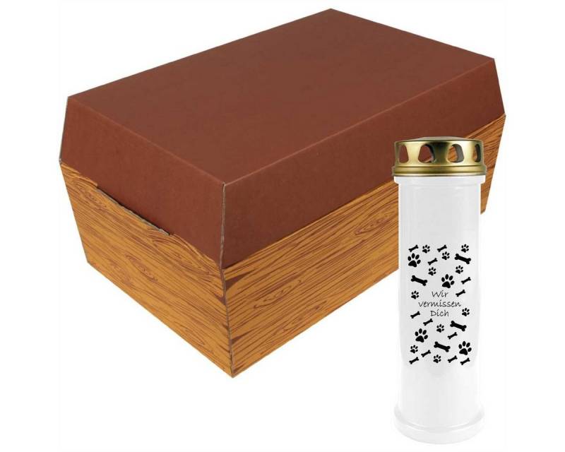 Bestlivings Grabkerze, Grabkerze mit vers. Motiven (100 St. Brenndauer) von Bestlivings