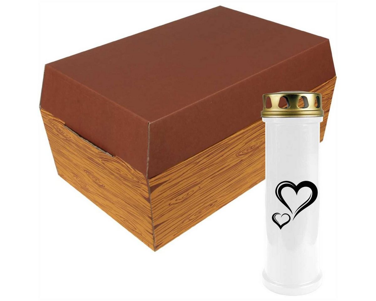 Bestlivings Grabkerze, Grabkerze mit vers. Motiven (100 St. Brenndauer) von Bestlivings