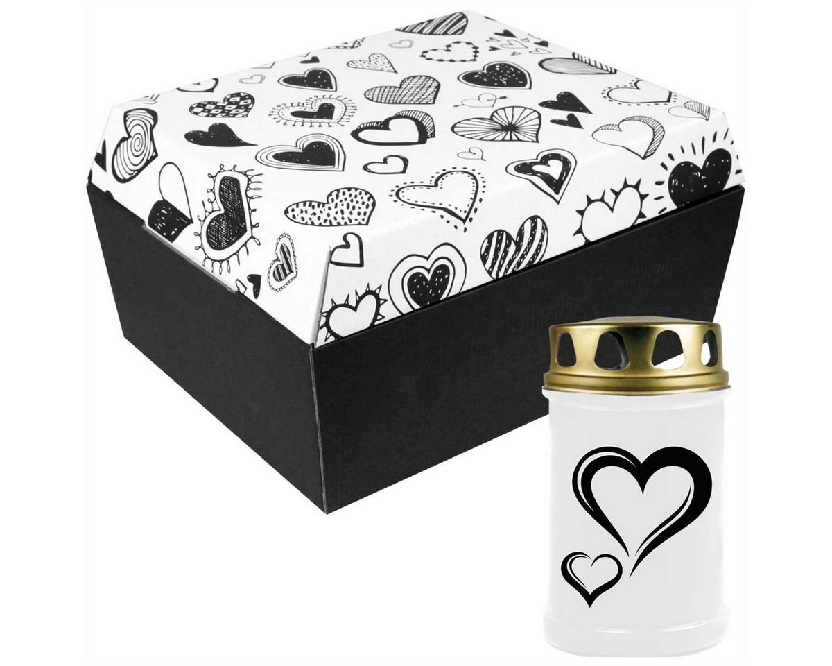 Bestlivings Grabkerze, Grabkerze mit vers. Motiven (bis zu 48 St. Brenndauer) von Bestlivings