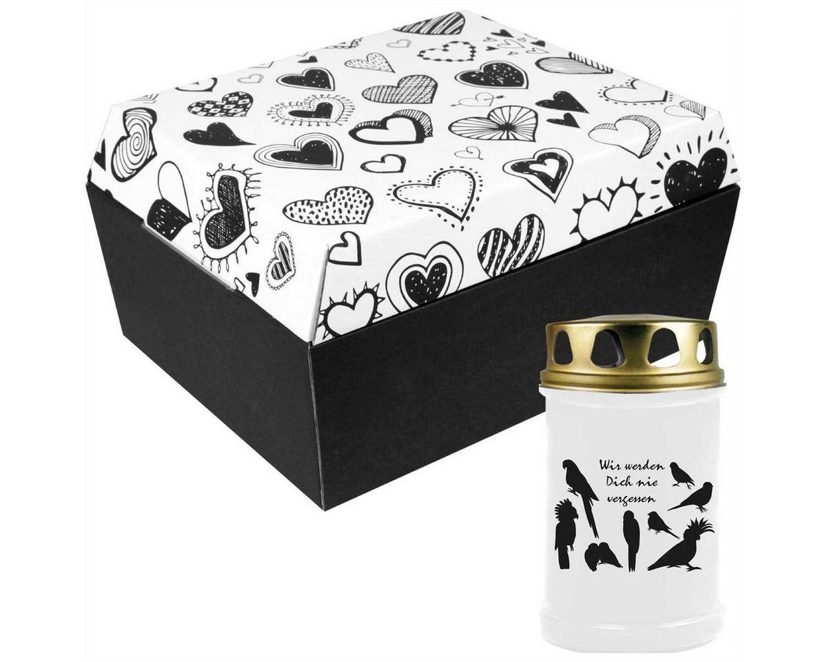 Bestlivings Grabkerze, Grabkerze mit vers. Motiven (bis zu 48 St. Brenndauer) von Bestlivings