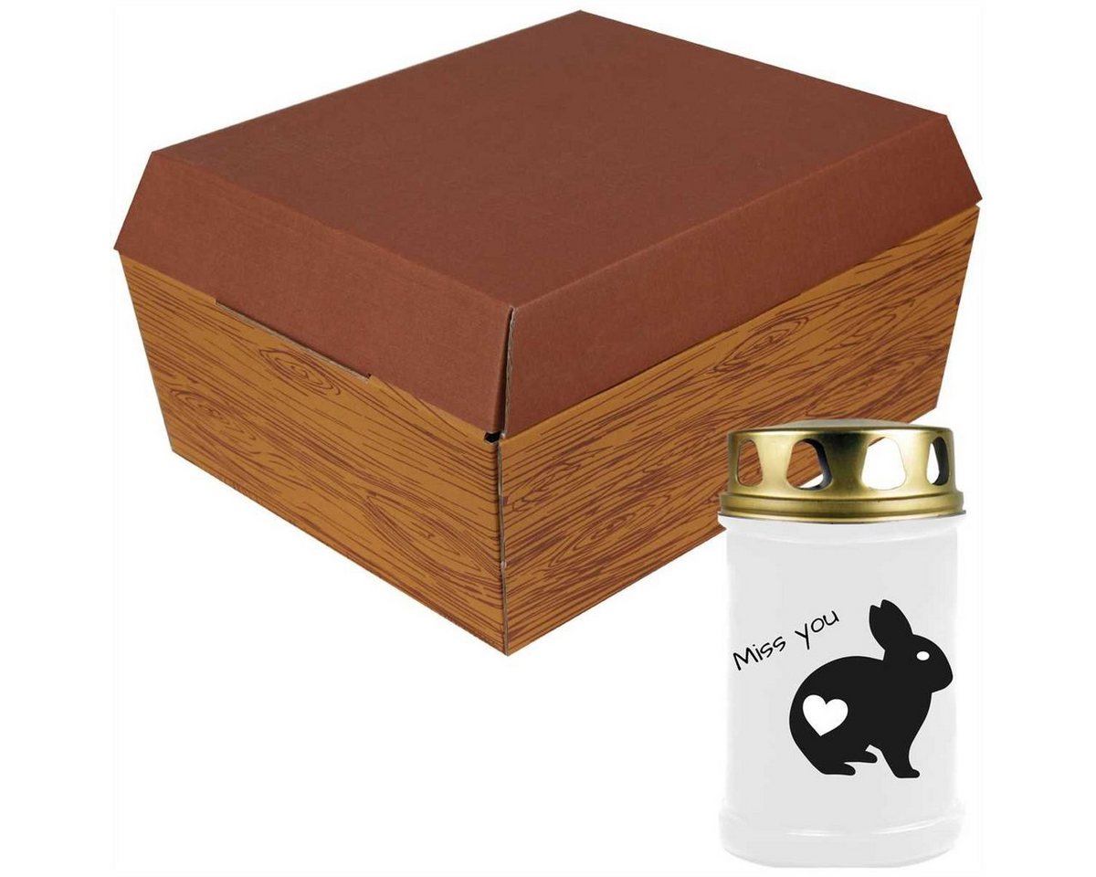 Bestlivings Grabkerze, Grabkerze mit vers. Motiven (bis zu 48 St. Brenndauer) von Bestlivings