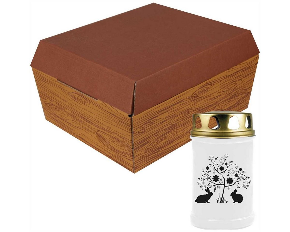 Bestlivings Grabkerze, Grabkerze mit vers. Motiven (bis zu 48 St. Brenndauer) von Bestlivings