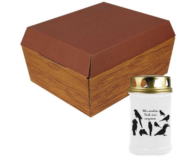 Bestlivings Grabkerze, Grabkerze mit vers. Motiven (bis zu 48 St. Brenndauer) von Bestlivings