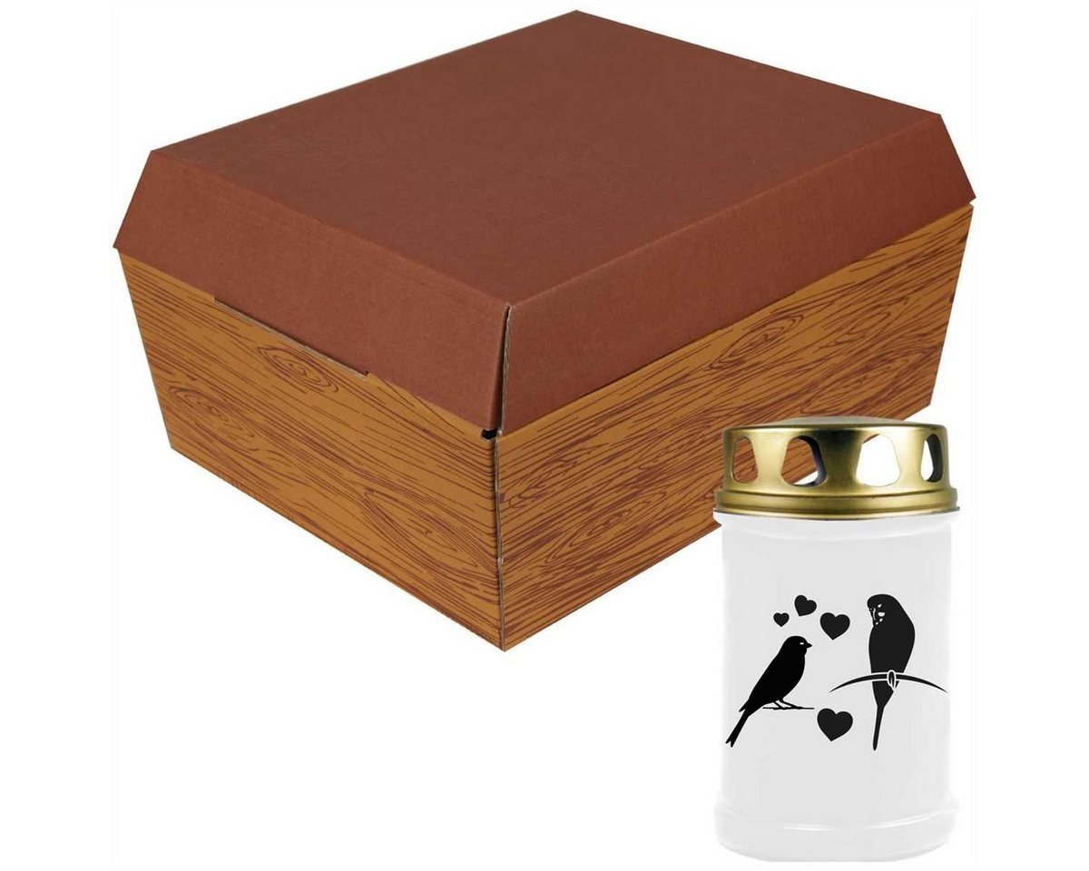 Bestlivings Grabkerze, Grabkerze mit vers. Motiven (bis zu 48 St. Brenndauer) von Bestlivings