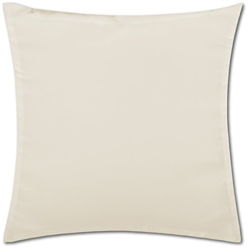 Bestlivings Kissenbezug Beige (30x30 cm) mit verdecktem Reißverschluss - viele Größen und Farben von Bestlivings