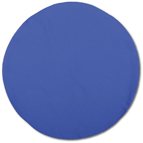 Bestlivings Kissenbezug Blau (Ø 30 cm) mit verdecktem Reißverschluss - viele Größen und Farben von Bestlivings