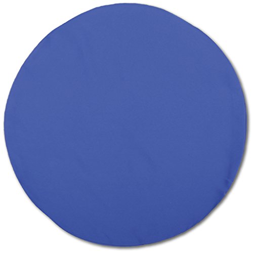 Bestlivings Kissenbezug Blau (Ø 60 cm) mit verdecktem Reißverschluss - viele Größen und Farben von Bestlivings