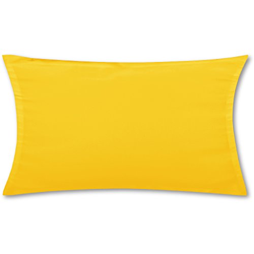 Bestlivings Kissenbezug Gelb (40x60 cm) mit verdecktem Reißverschluss - viele Größen und Farben von Bestlivings
