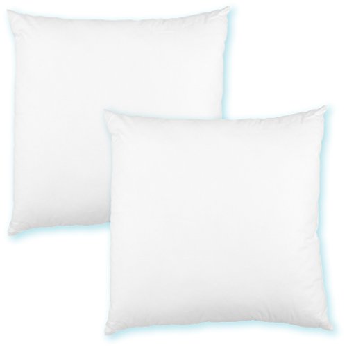 Bestlivings Kissenfüllung 30x30 Füllkissen Dekokissen Polyester Premium, 2er Pack von Bestlivings